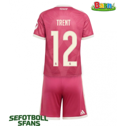 Real Madrid Alexander-Arnold #12 Tredjeställ Barn 2026-27 Kortärmad (+ Korta byxor)